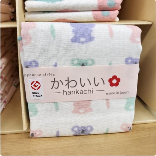 [1/23/2025-14:22-None75] Handkerchief / Minitowel Gauze Made in Japan 30 x 30 cm @Each