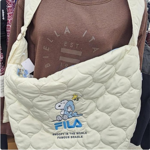 [1/23/2025-21:13-880] Fila X Snoopy - Slingbag White Big 