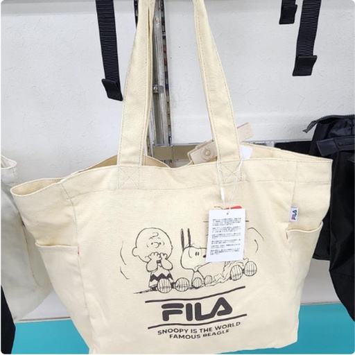 [1/23/2025-21:13-690] Fila X Snoopy - Tote Tote White