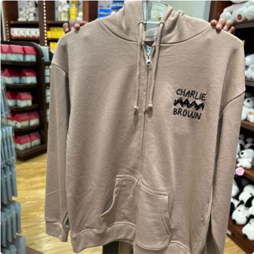 [1/26/2025-11:16-None1050] Hoodie Brown Snoopy